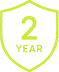 業界唯一の2年保証
