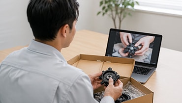 部品発送 1〜2日で復旧